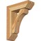 Ekena Millwork Legacy Slat Rough Sawn Bracket w/ Offset Brace, Western Red Cedar, 6"W x 18"D x 22"H BKT0604X18X22LEC06RWR - alternate 1